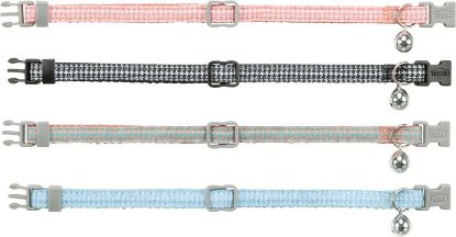 Εικόνα της Cat collar, houndstooth, 20–30 cm/10 mm, various