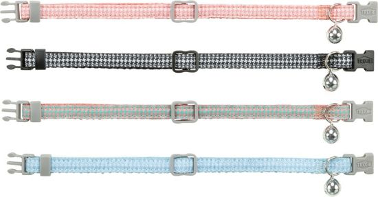Εικόνα της Cat collar, houndstooth, 20–30 cm/10 mm, various