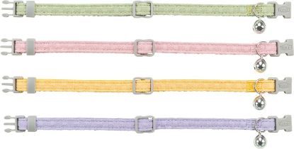 Εικόνα της Cat collar, chequered pattern, 20–30 cm/10 mm, various