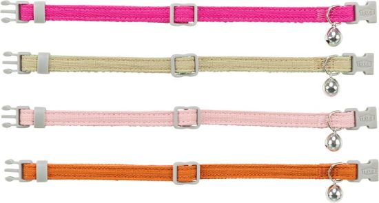 Εικόνα της Cat collar, cotton-look, 20–30 cm/10 mm, various