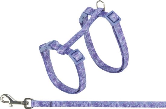 Εικόνα της Cat harness with lead, geometry, 27–45 cm/10 mm, 1.20 m, various