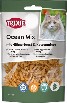 Εικόνα της Ocean mix with chicken breast & catnip, 50 g