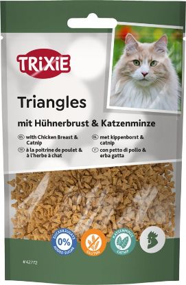 Εικόνα της Triangles with chicken breast & catnip, 50 g