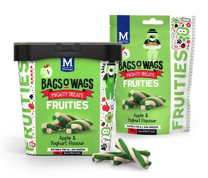 Εικόνα της BAGS O' WAGS FRUITIES Apple & Yoghurt 500g