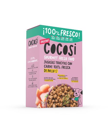 Εικόνα της Semi-moist dog food, chicken 1 kg