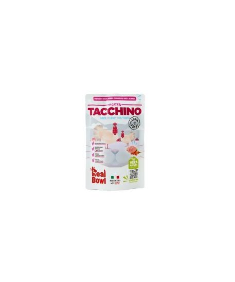 Εικόνα της SINGLE POUCH TURKEY GRAIN FREE 160 G