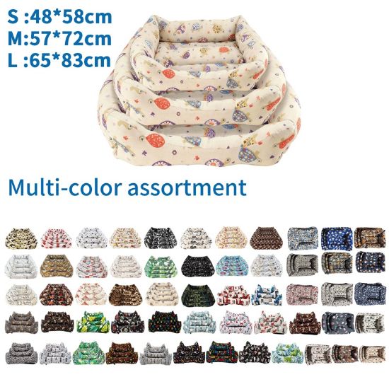 Εικόνα της Three-piece set-Kennel-L48*W58cm/L57*W72cm/L65*W83cm Multi-color mixed