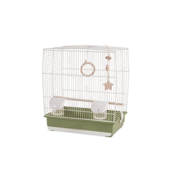 Εικόνα της BIRD CAGE 641 WHITE-GREEN 39.00 x 25.50 x 45.00 cm