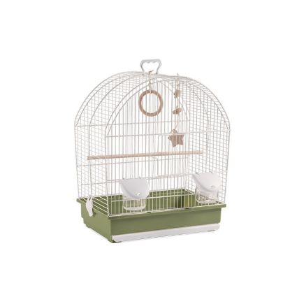 Εικόνα της BIRD CAGE 642 WHITE-GREEN 25.50 x 39.00 x 48.00 cm