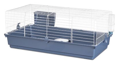 Εικόνα της RABBIT CAGE 920 WHITE-BLUE 46.00 x 80.00 x 36.00 cm