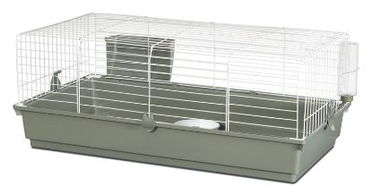 Εικόνα της RABBIT CAGE 920 WHITE-GREEN 46.00 x 80.00 x 36.00 cm