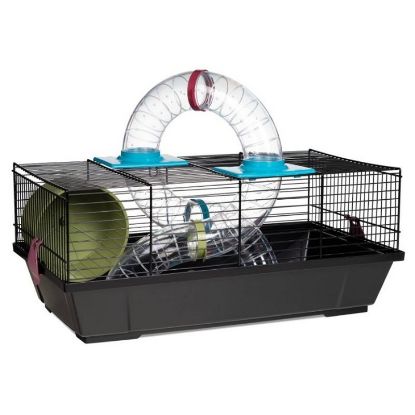 Εικόνα της HAMSTER CAGE 937 BLACK 28.00 x 50.00 x 21.00 cm